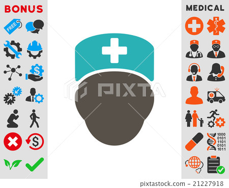 Doctor Head Icon Doctor Head Icon 21227918