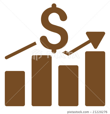 Sales Bar Chart Icon 21228276