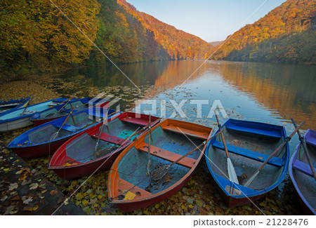 Lillafured tourist resort in autumn season Lillafured tourist resort in autumn season 21228476