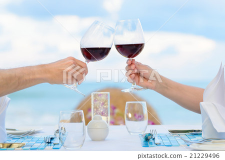 wine toasting 21229496