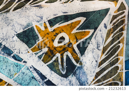 Star, hot batik, background texture 21232613