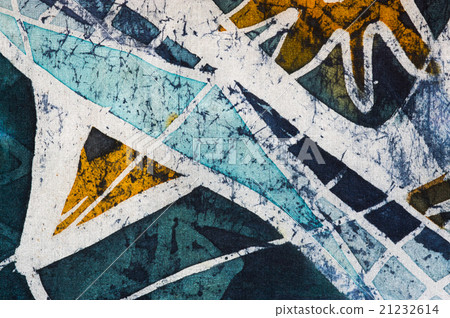 Geometry, hot batik, background texture 21232614