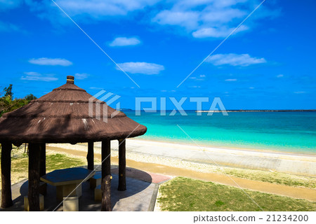 Tropical Resort Image, Japan Okinawa Miyakojima Pineagama Beach 21234200