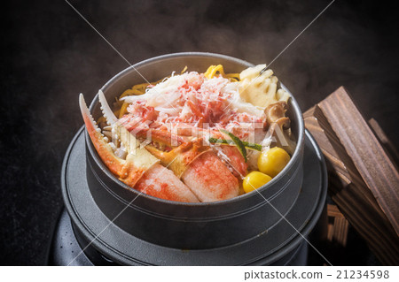 蟹鍋螃蟹鍋飯日本料理（kamameshi） 21234598
