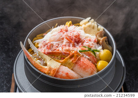 蟹鍋螃蟹鍋飯日本料理（kamameshi） 21234599