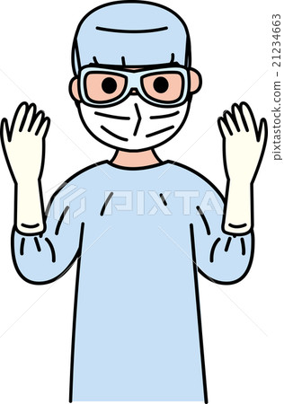 在操作前的女性醫生醫生手術到來 在操作前的女性醫生醫生手術到來 21234663