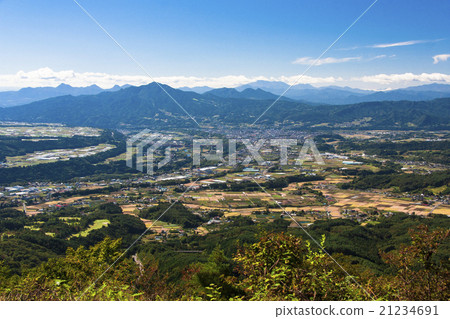 Numata City street view from Rainyama mountain 21234691
