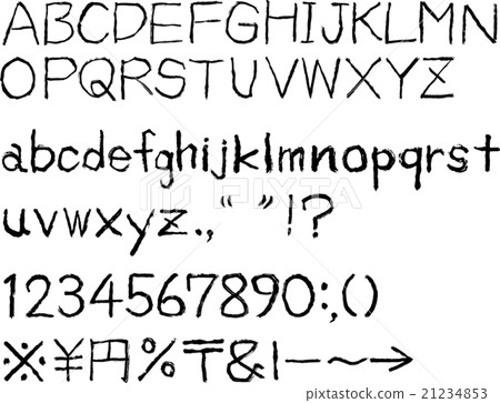 Hiragana Katanaka English Character Collection (Kozue · English letters) 21234853