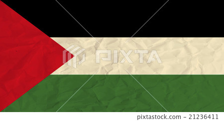 State of Palestine  paper  flag 21236411