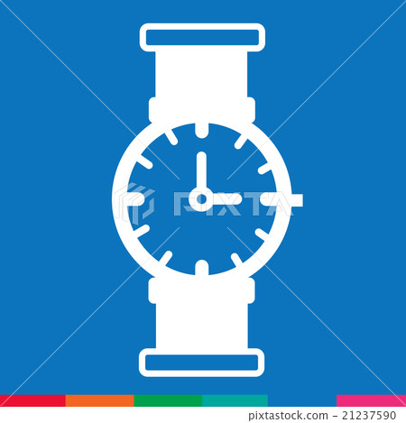 Time Clock icon Illustration sign design Time Clock icon Illustration sign design 21237590