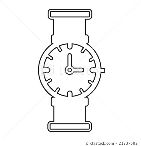Time Clock icon Illustration sign design Time Clock icon Illustration sign design 21237592