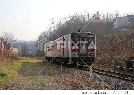 Mashiwa到達Mashike站和Masenaga燈塔 21241114