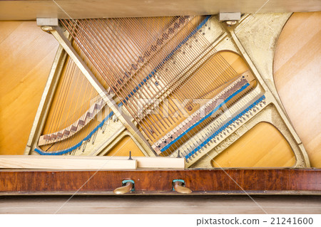 Bottom of an upright piano Bottom of an upright piano 21241600