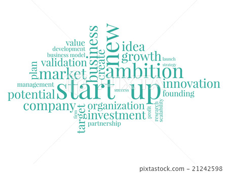 Start-up concept tags 21242598
