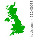 Map of United Kingdom 21243068