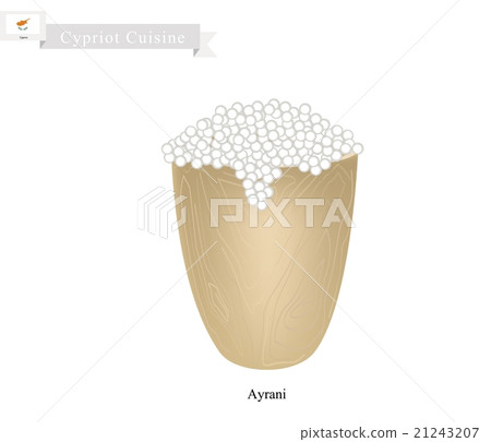 Ayrani or Cypriot Fermented Milk with Sour Flavor Ayrani or Cypriot Fermented Milk with Sour Flavor 21243207