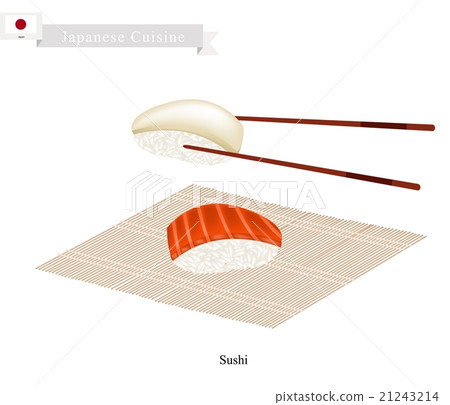 Traditional Japanese Nigiri, A Popular Dish 21243214