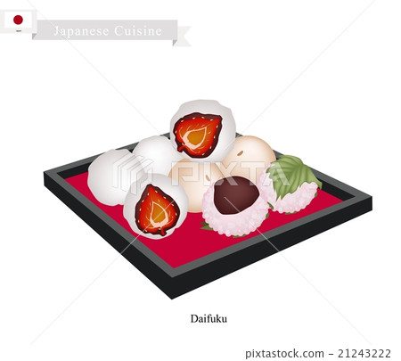 Daifuku and Mochi, A Popular Dessert in Japan 21243222