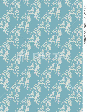 Korea flower and butterfly pattern Design. Korea flower and butterfly pattern Design. 21244159