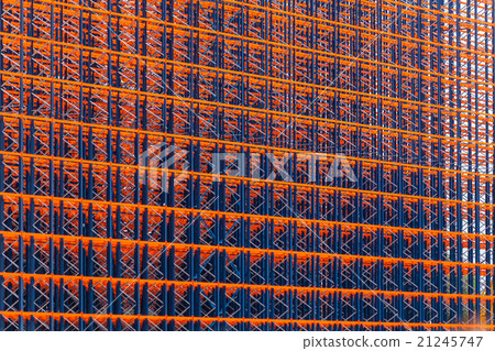 Metal construction on the sky background Metal construction on the sky background 21245747