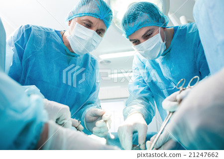 Stock Photo: These are the real experts in surgical province