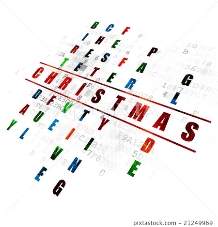 Entertainment, concept: Christmas in Crossword Entertainment, concept: Christmas in Crossword 21249969