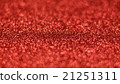 Defocused red glitter photo. Abstract bokeh effect 21251311