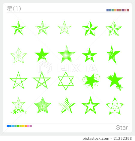 明星符號圖標圖標 明星符號圖標圖標 21252398
