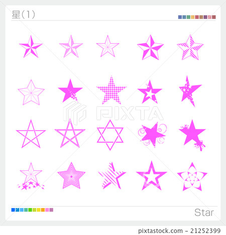 明星符號圖標圖標 明星符號圖標圖標 21252399