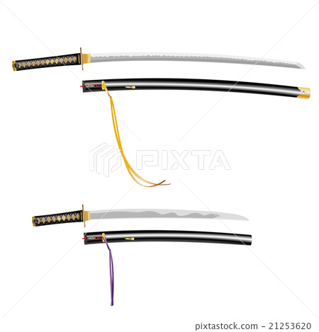 Japanese sword large and small bamboo blessed Yes 21253620