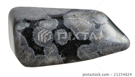 polished Variolite mineral gem stone isolated polished Variolite mineral gem stone isolated 21254824