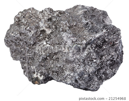 piece of graphite mineral gemstone isolated piece of graphite mineral gemstone isolated 21254968