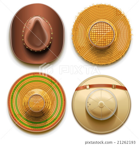 Vector Hats Set Vector Hats Set 21262193