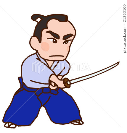 A samurai who holds a single sword A samurai who holds a single sword 21263100
