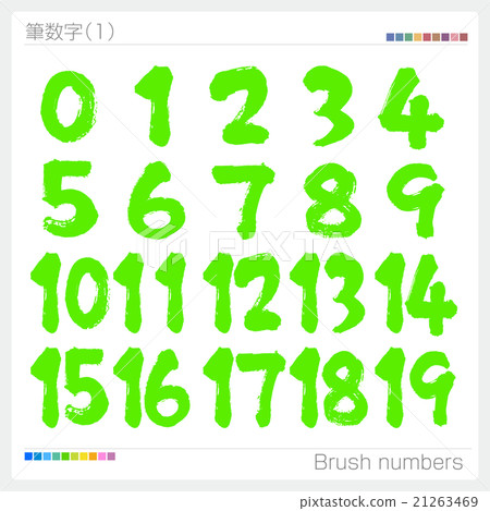 Brush letters 21263469