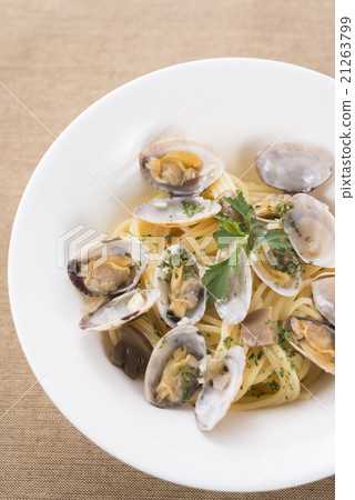 蛤蜊意粉 21263799