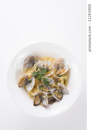 Spaghetti with clams Spaghetti with clams 21263908