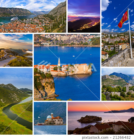 Collage of Montenegro travel images (my photos) Collage of Montenegro travel images (my photos) 21266482
