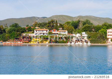view of the city and harbor Zakynthos, Greece 21269516
