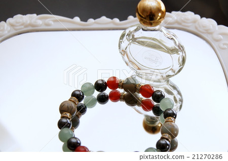 Red agate & hematite stone bracelet 21270286