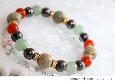 Red agate & hematite stone bracelet Red agate & hematite stone bracelet 21270295
