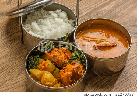 Indian curry box lunch set Indian curry lunch Indian curry box lunch set Indian curry lunch 21270358