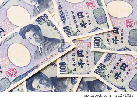 日鈔的背景底圖 21271828
