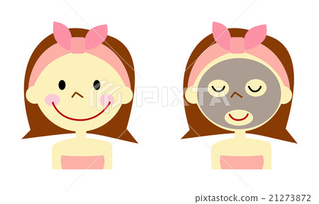 A woman packing mud A woman packing mud 21273872