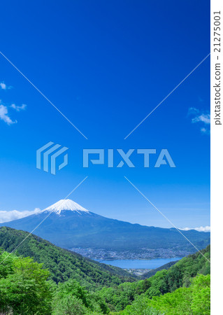 新鮮的山脈和富士山 新鮮的山脈和富士山 21275001