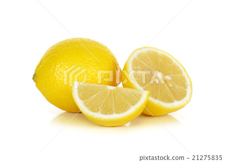 Lemon isolated on the white background Lemon isolated on the white background 21275835