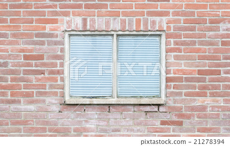 Old vintage brick wall with window 21278394
