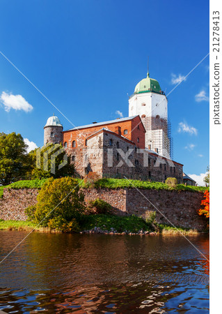 St Olov castle, Vyborg, Russia.  21278413
