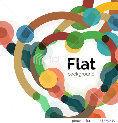 Geometric swirl and circle lines abstract Geometric swirl and circle lines abstract 21279259