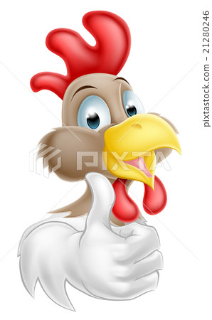 Cartoon Rooster Mascot Cartoon Rooster Mascot 21280246